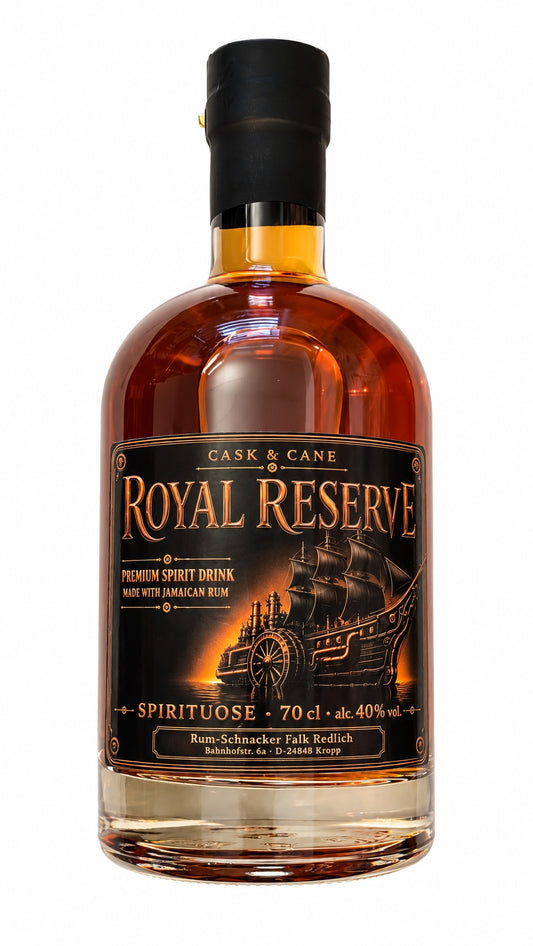 Cask & Cane | ROYAL RESERVE - Premium Spirit Drink - 40% vol. - 700 ml