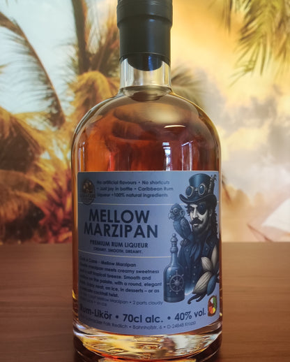 Cask & Cane | Mellow Marzipan - Premium Rum Liqueur - 40% vol. - 700 ml